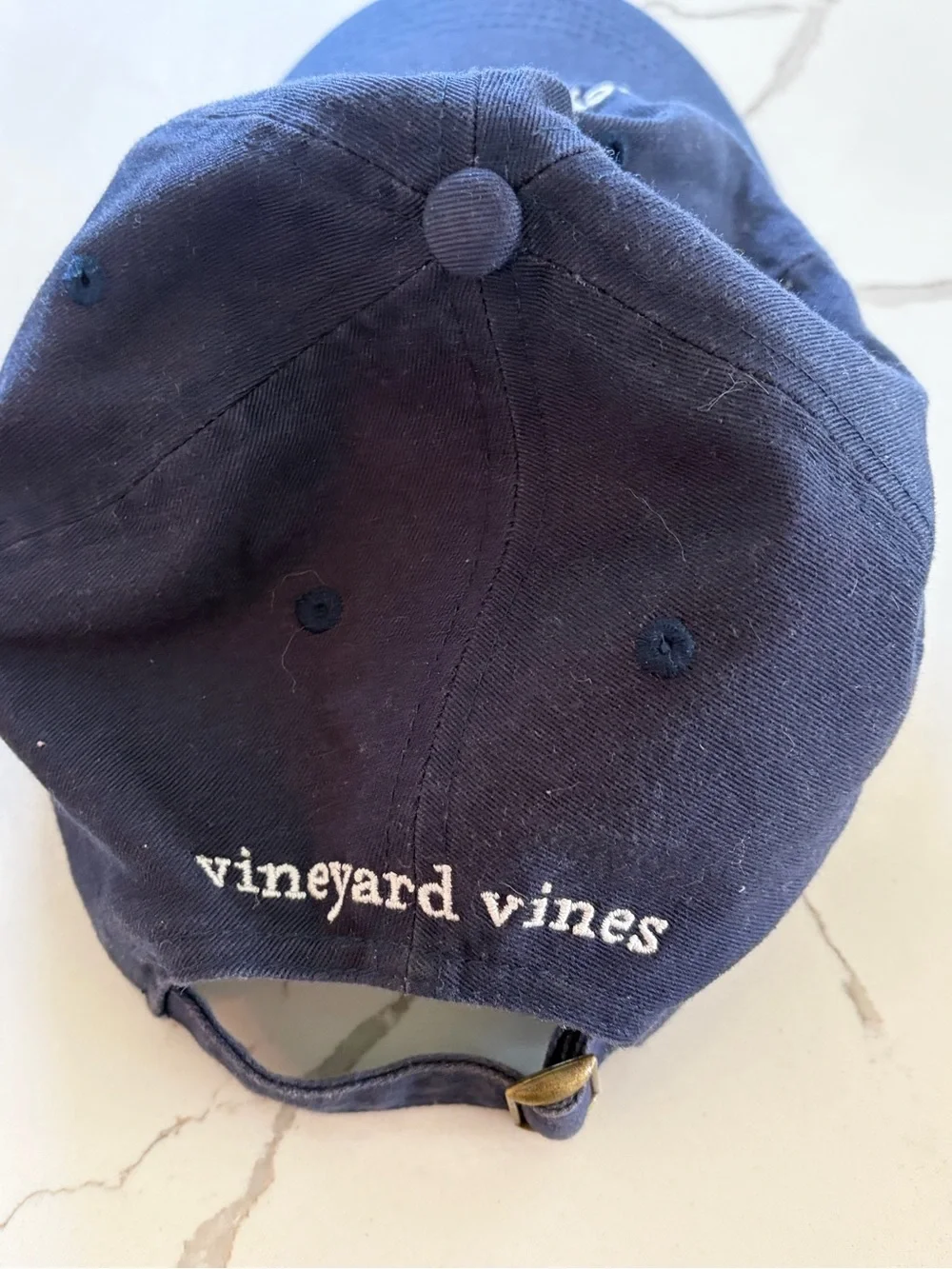 Vineyard Vines San Francisco Navy Baseball Cap